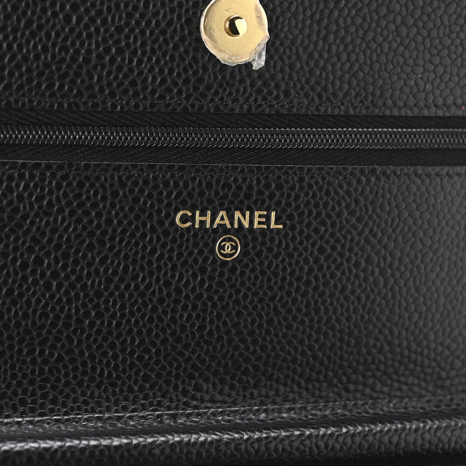 Chanel Caviar Quilted Wallet on Chain WOC Black 5 of 11