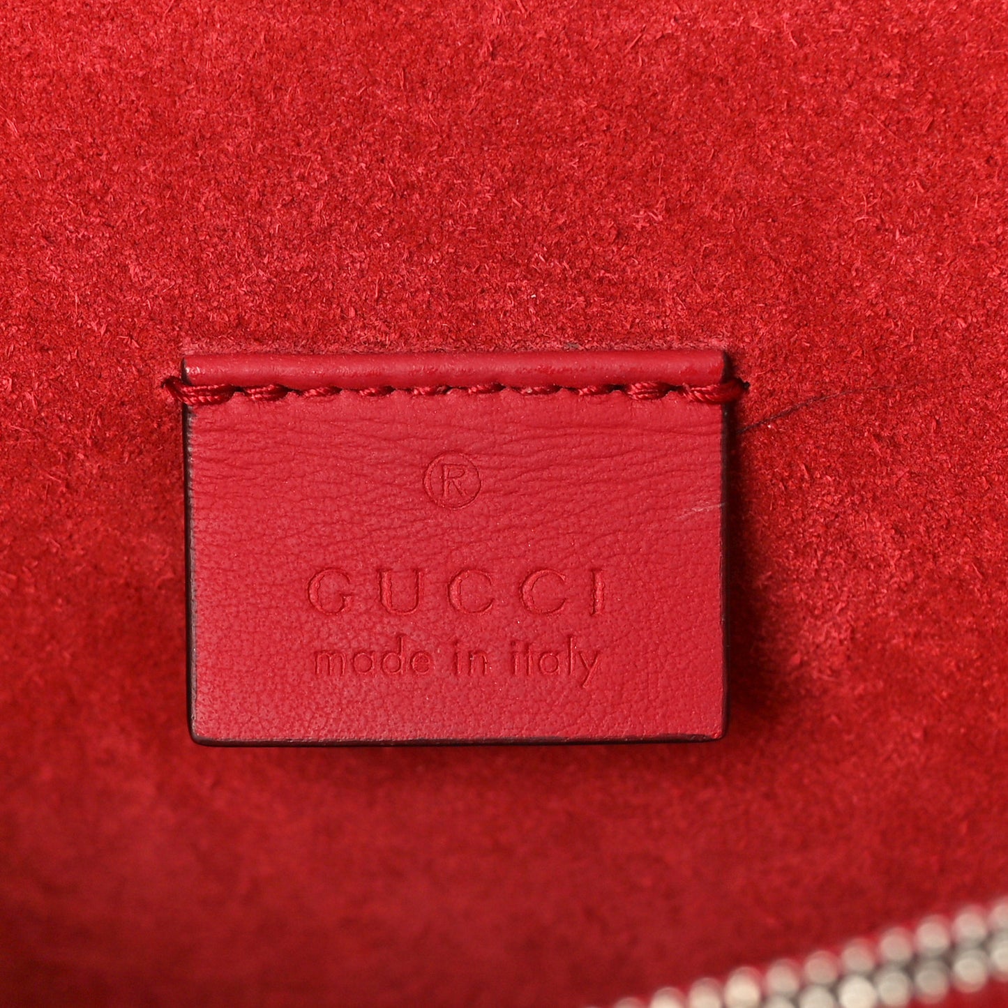 GG Supreme Monogram Small Dionysus Shoulder Bag Red