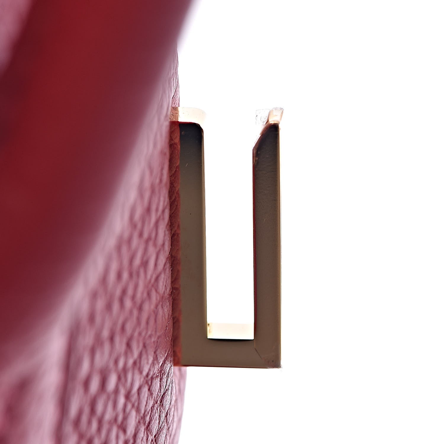 Hermes Taurillon Clemence Horseshoe Birkin 35 Rouge Casaque Black 34 of 40