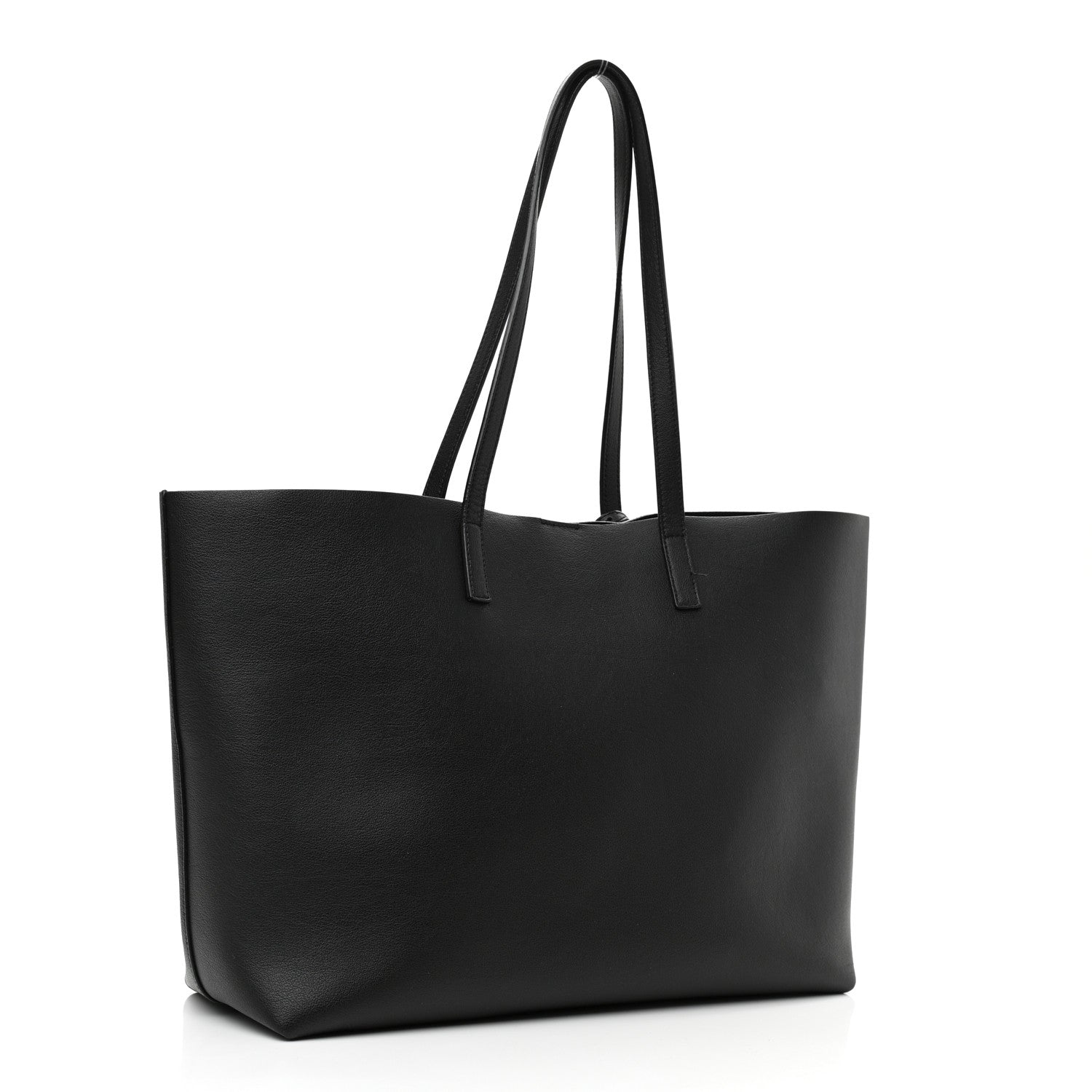 Saint Laurent Calfskin Large Shopping Tote Black 4 of 13