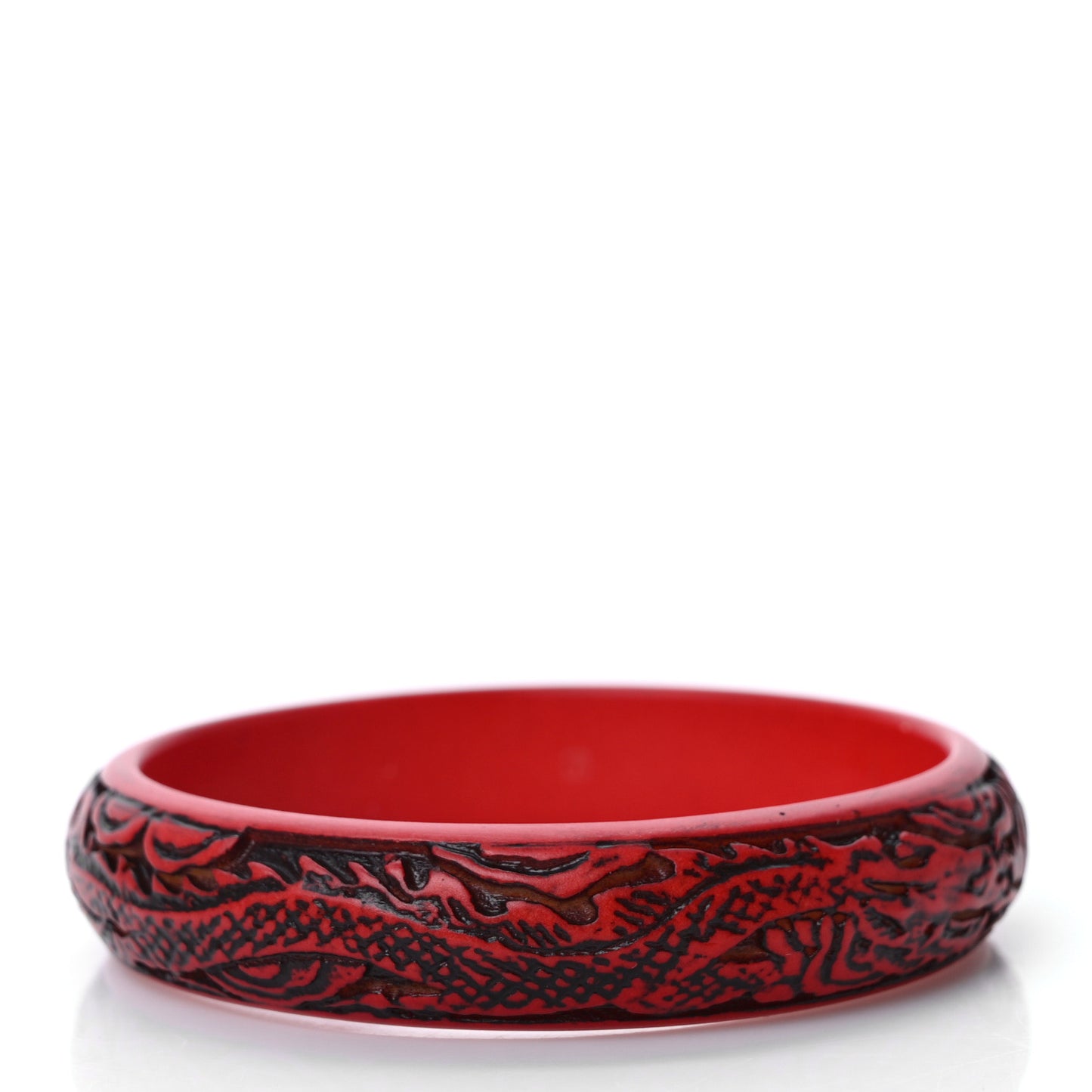 Resin Logo Flora Bracelet Red