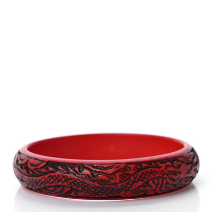 Gucci Resin Logo Flora Bracelet Red 3 of 5