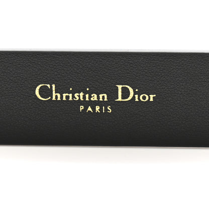 Christian Dior Calfskin 30 Montaigne Cut-Out CD Belt 95 38 Black 5 of 5