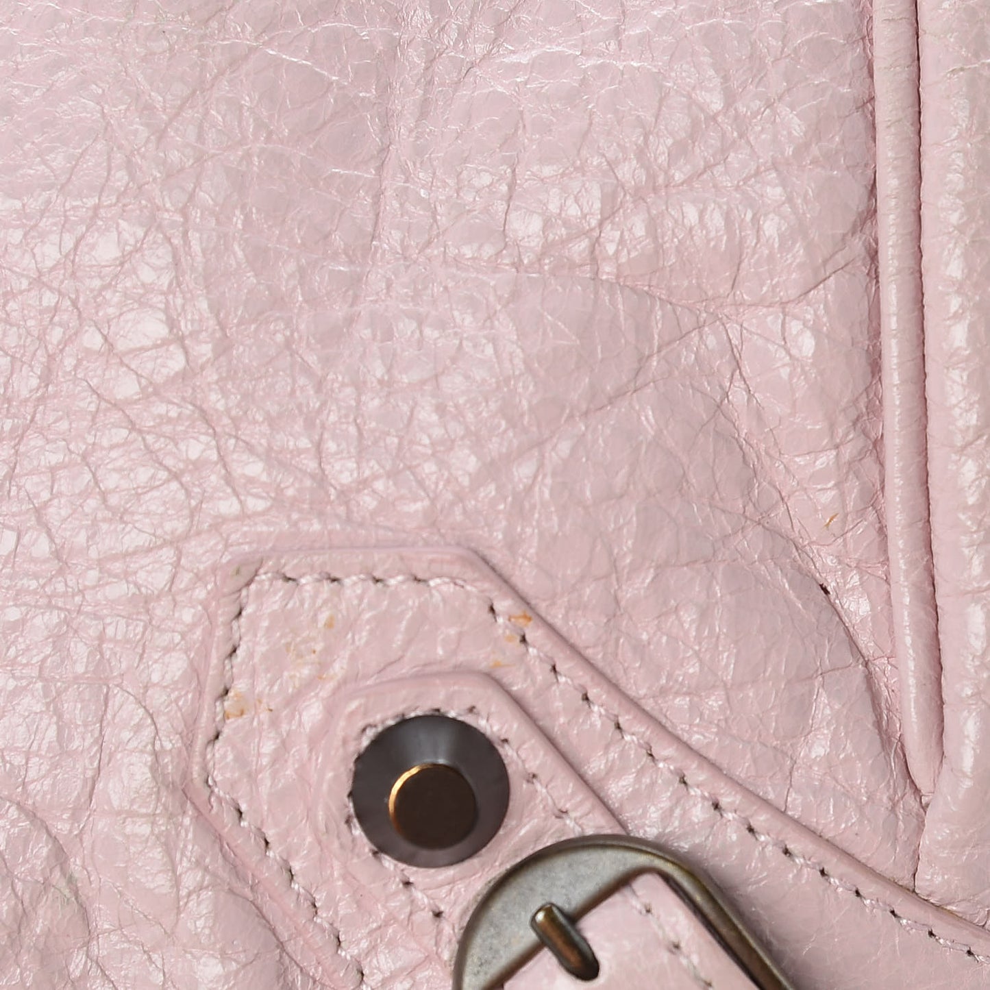 Agneau Classic Hardware S Sunday Tote Rose Poudre Rose Petunia