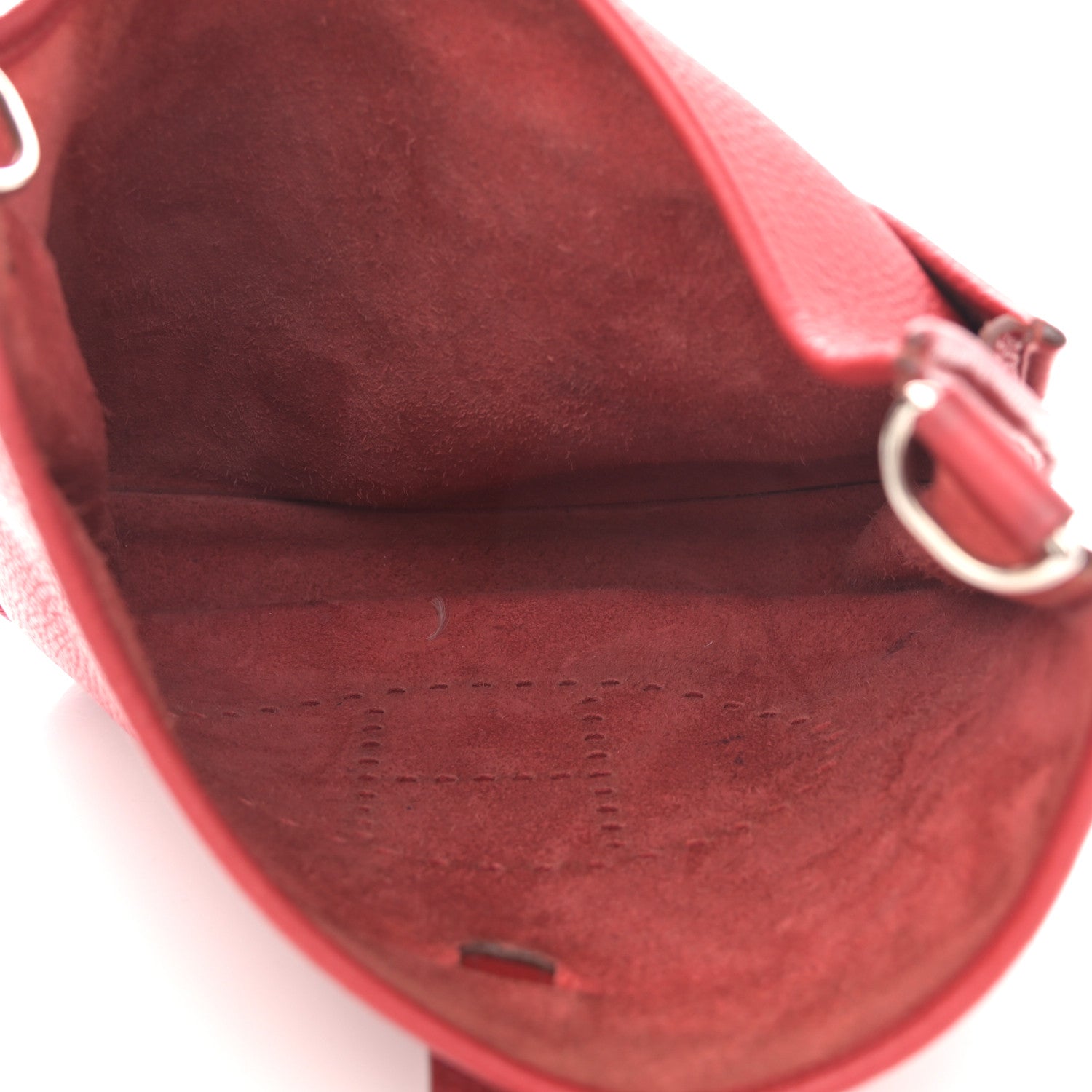 Hermes Taurillon Clemence Evelyne III GM Rubis 4 of 14