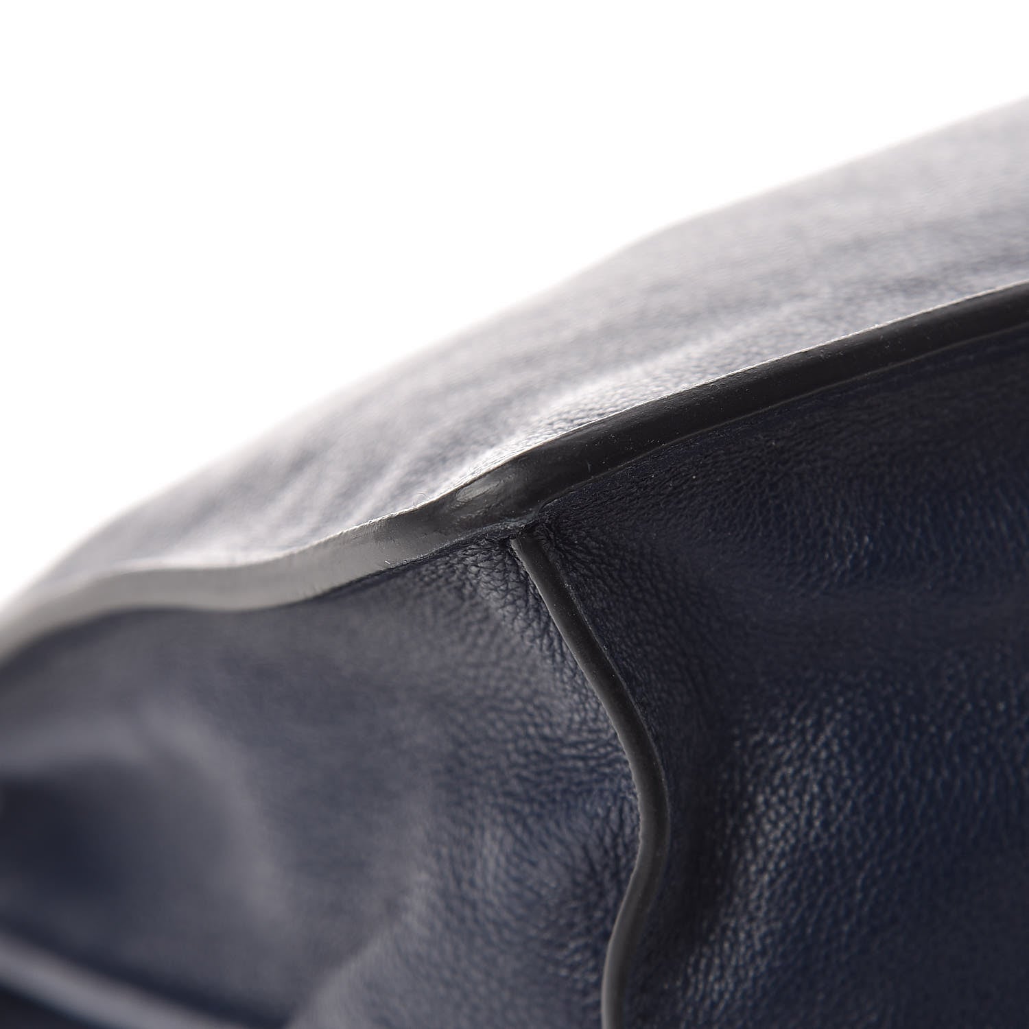 Prada Glace Calf Etiquette Flap Baltico Astrale 14 of 15