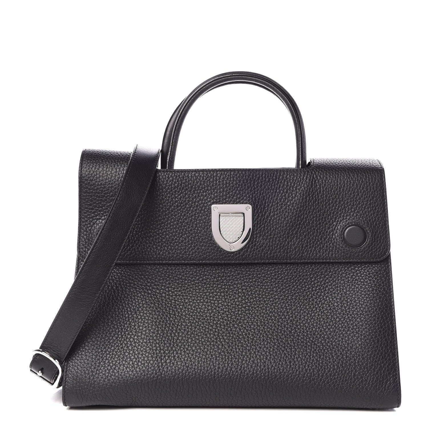 Christian Dior Bullcalf Medium Diorever Flap Black 1 of 13
