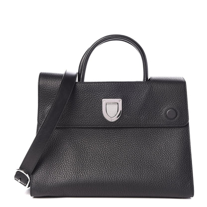 Christian Dior Bullcalf Medium Diorever Flap Black 1 of 13