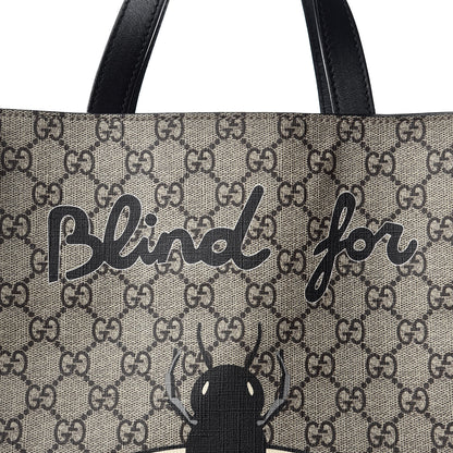 Gucci GG Supreme Monogram Blind for Love Vertical Tote 10 of 15