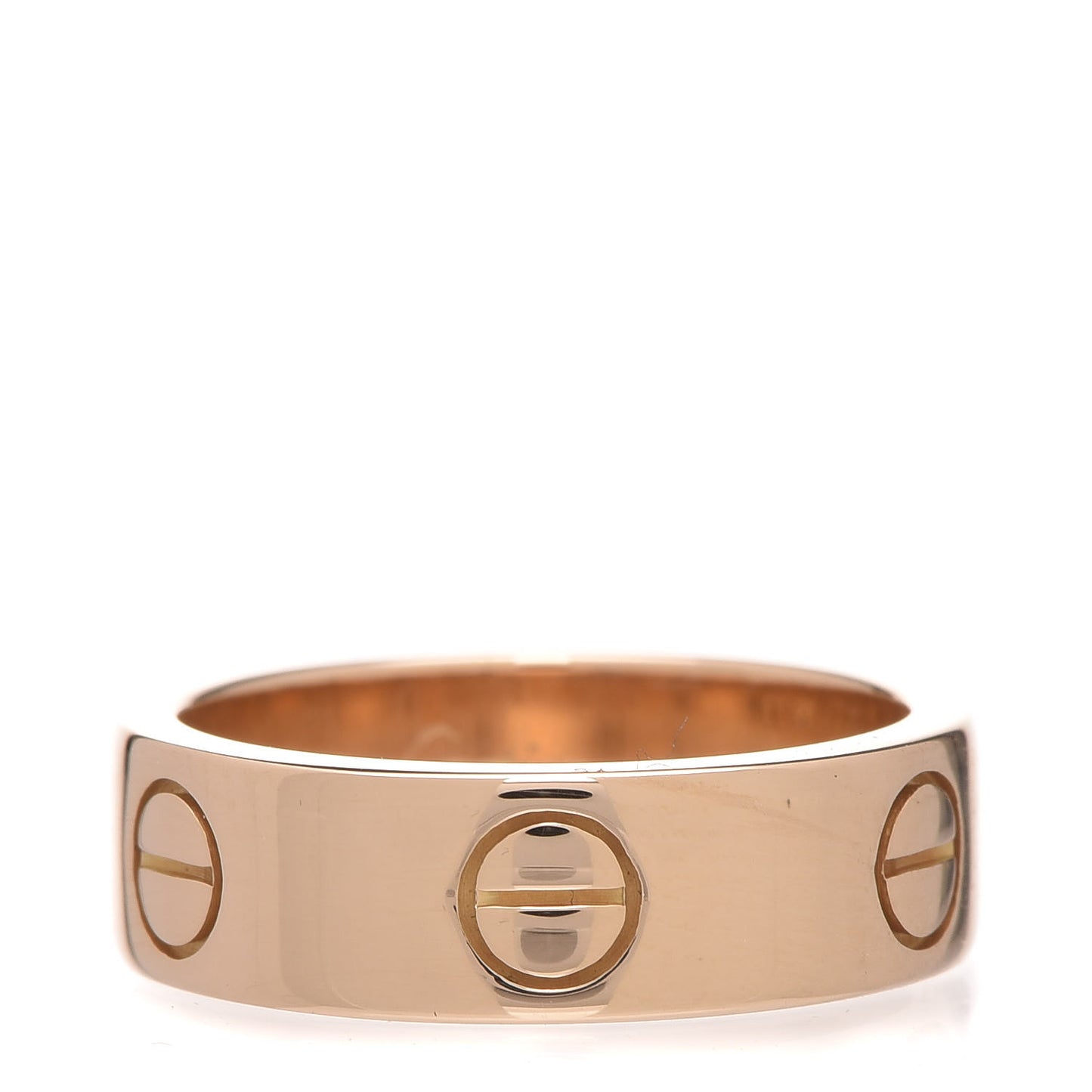 18K Yellow Gold 5.5mm LOVE Ring 50 5.25