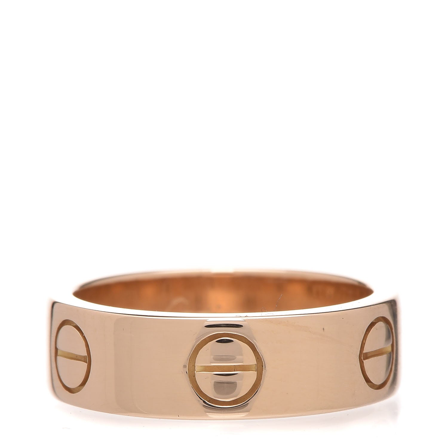 Cartier 18K Yellow Gold 5.5mm LOVE Ring 50 5.25 1 of 6