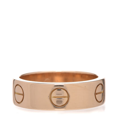 Cartier 18K Yellow Gold 5.5mm LOVE Ring 50 5.25 1 of 6