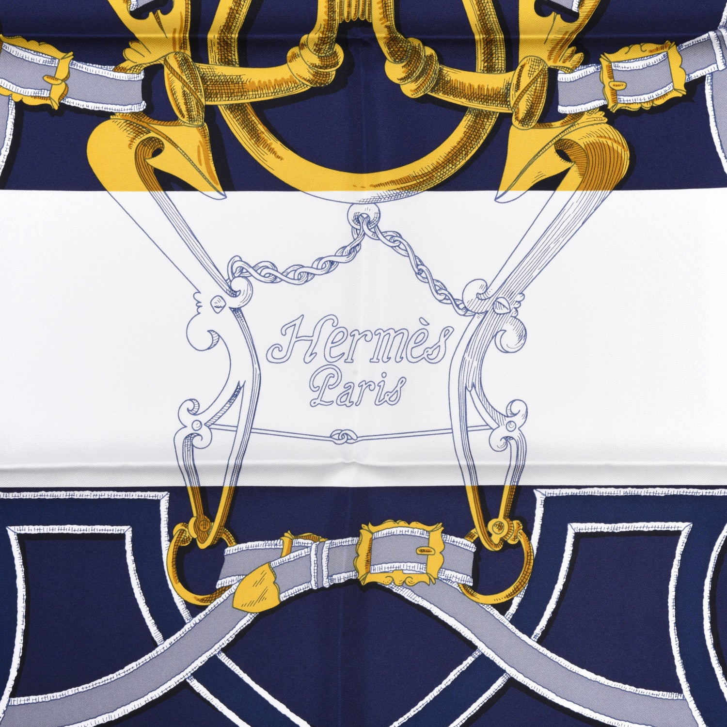 Hermes L'Instruction Du Roy Bayadere Scarf 90 5 of 6