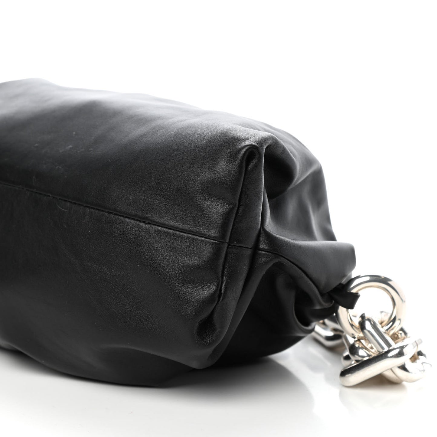 Calfskin The Pouch Chain Black