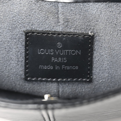 Louis Vuitton Epi Demi Lune Pochette Black 6 of 9