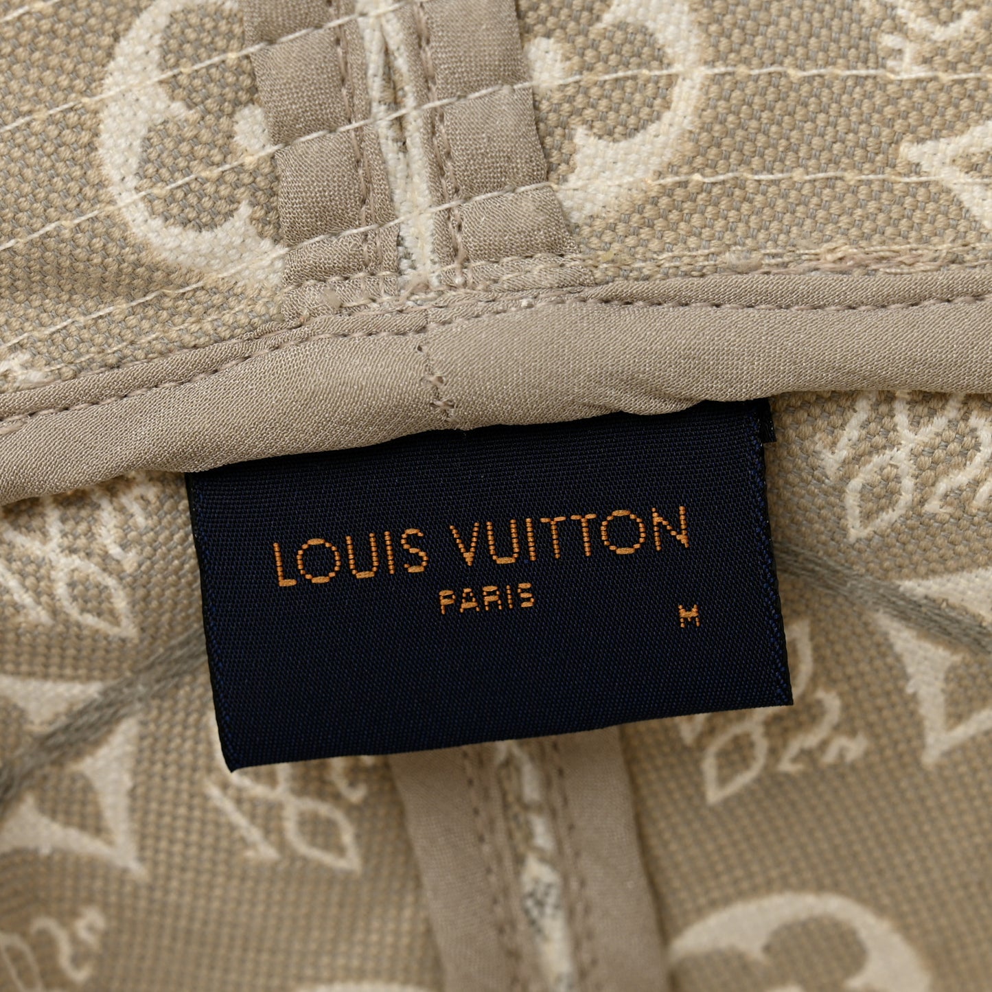 Jacquard Since 1854 Bucket Hat M Beige