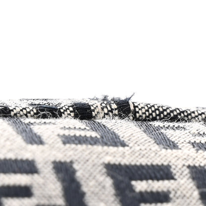 Fendi Zucchino Mama Baguette Navy 16 of 18