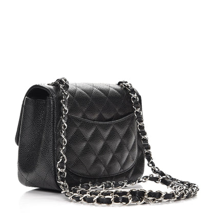 Chanel Caviar Quilted Mini Square Flap Black 3 of 8