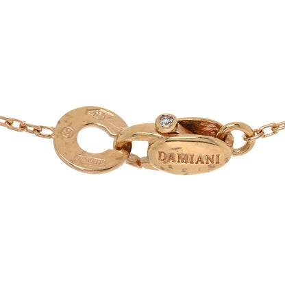 Damiani 18K Rose Gold Diamond Metropolitan Dream Pendant Necklace 4 of 4