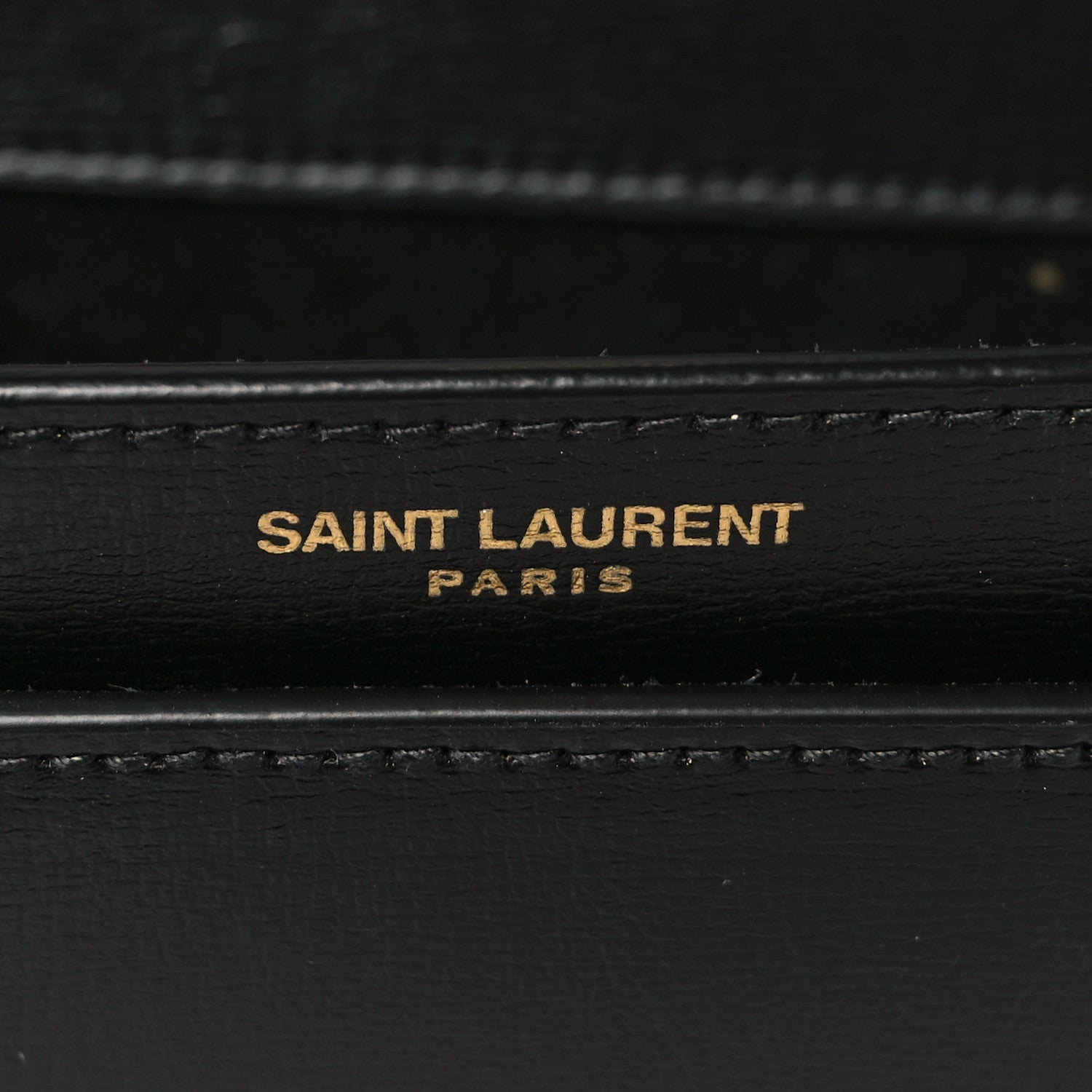Saint Laurent Calfskin Medium Monogram Sunset Black 6 of 8