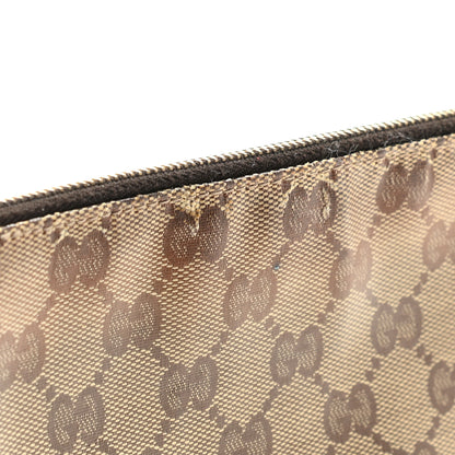 Gucci Crystal Monogram Pouch Dark Brown 7 of 8
