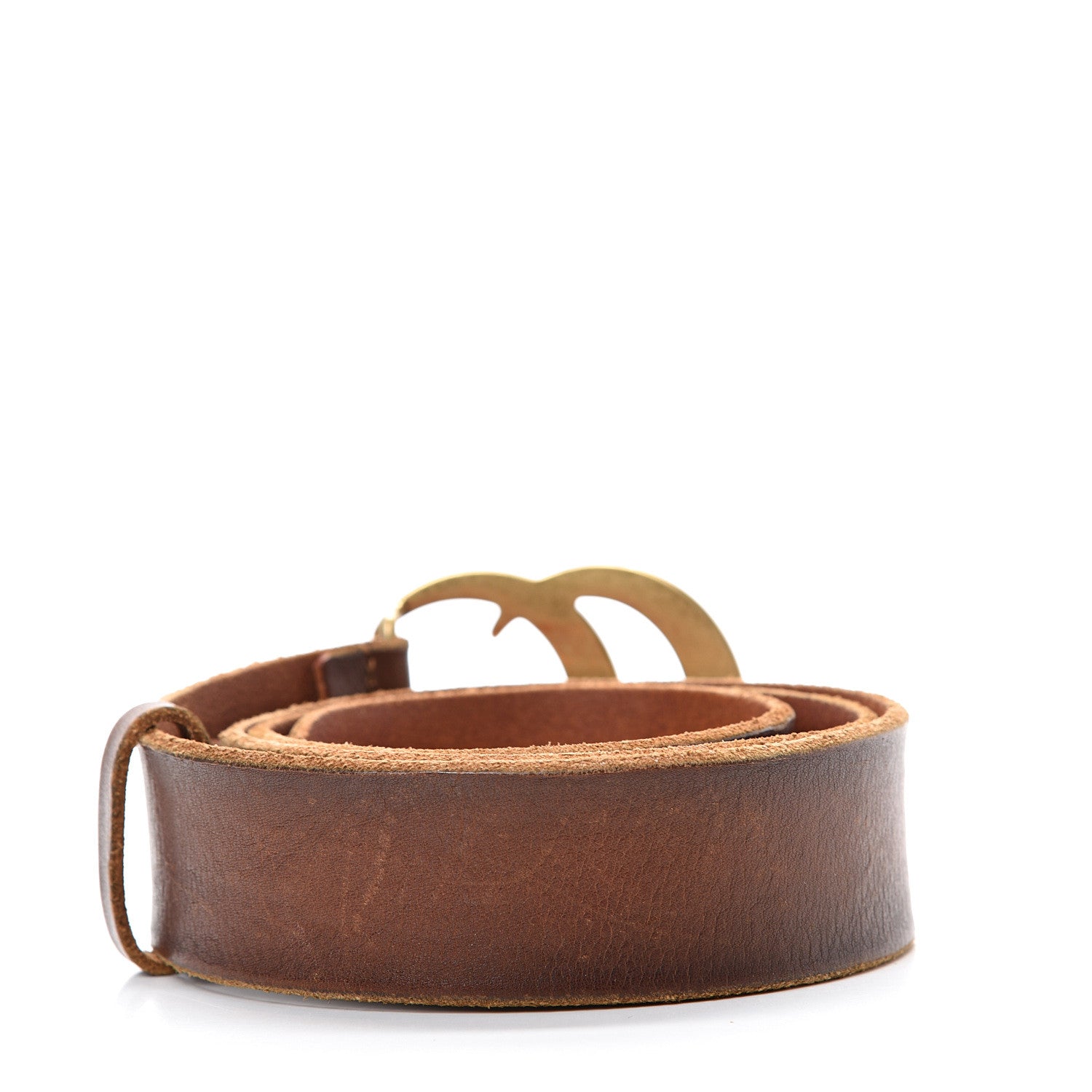 Gucci Faded Calfskin Double G 40mm Belt 90 36 Cuir 2 of 9