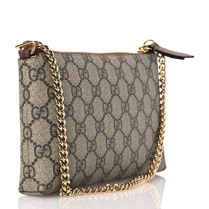 Gucci GG Supreme Monogram Wrist Wallet  Brown 4 of 12