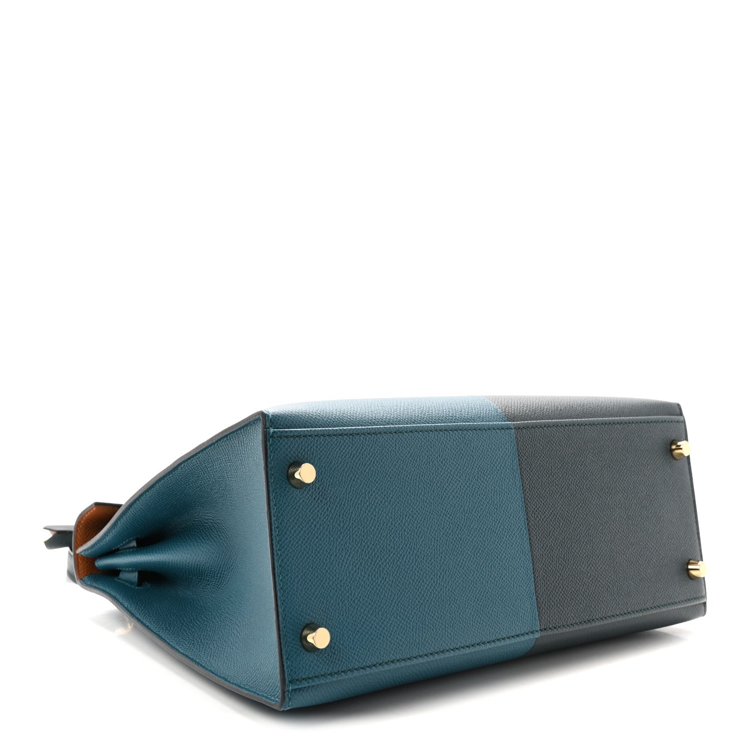 Hermes Epsom Casaque Kelly Sellier 28 Vert Cypress Vert Bosphore
