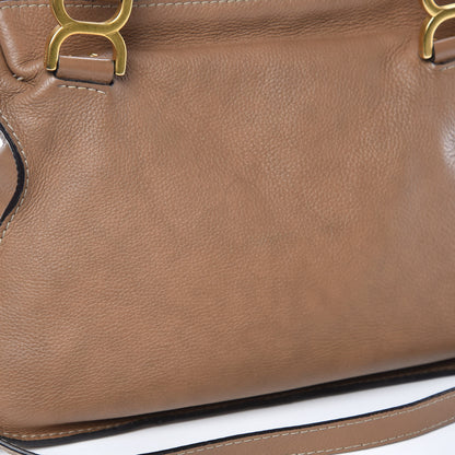 Chloe Calfskin Medium Marcie Satchel Nut 14 of 17