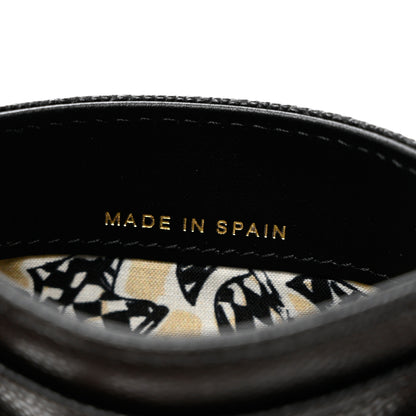 Chanel Caviar Quilted Striated Card Holder Black 7 of 8