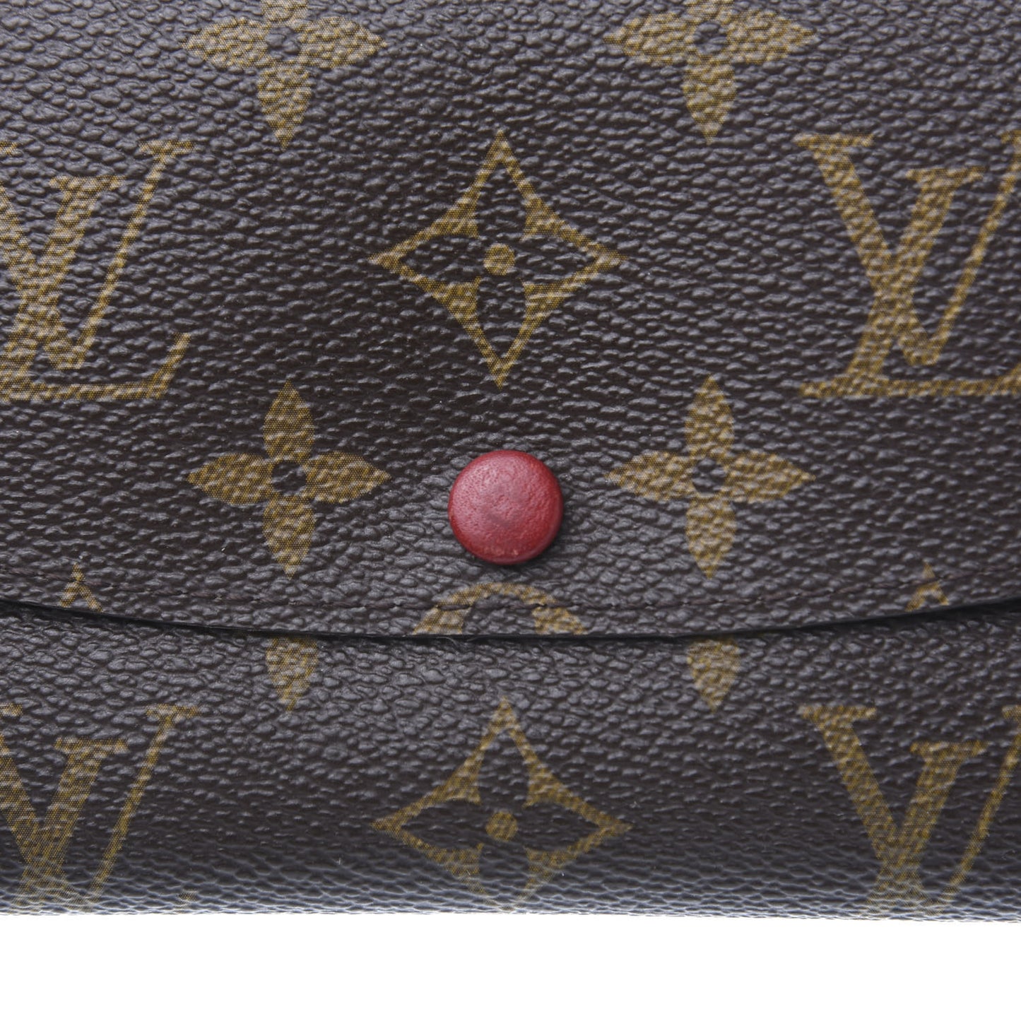 Monogram Emilie Wallet Red