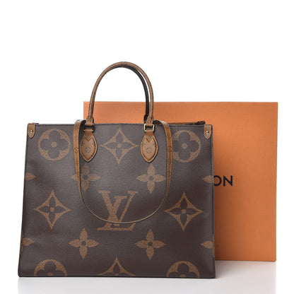Louis Vuitton Reverse Monogram Giant Onthego GM 10 of 10