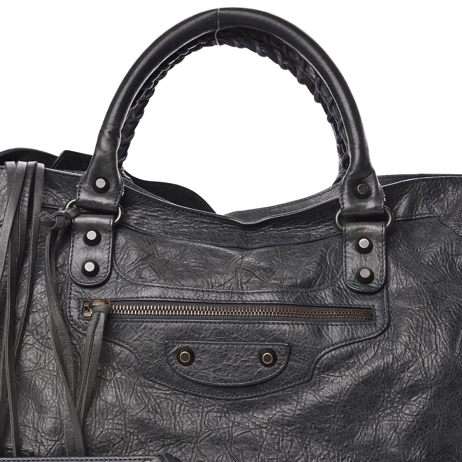 Balenciaga Agneau Classic Hardware City Anthracite 8 of 28