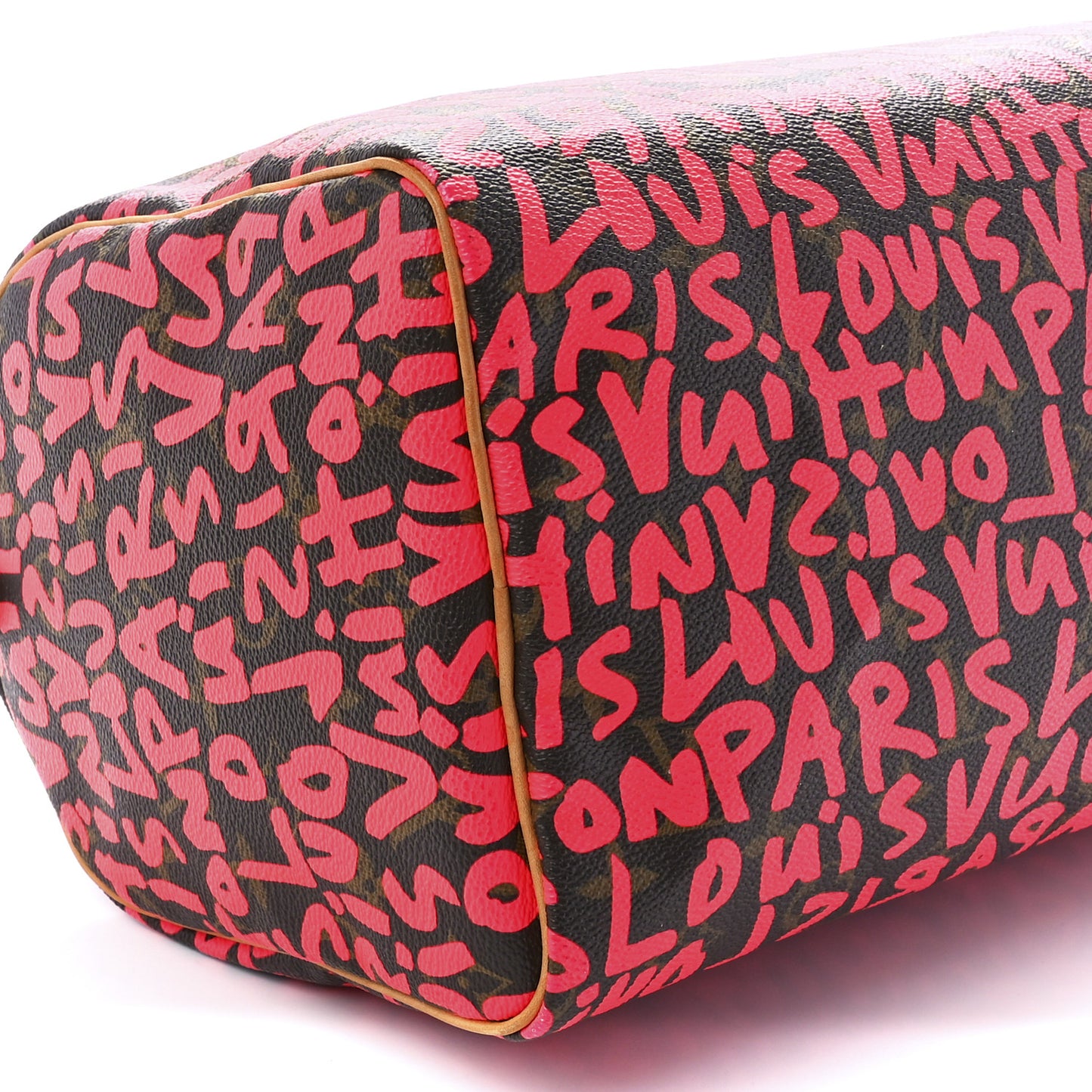 Monogram Graffiti Speedy 30 Fuchsia
