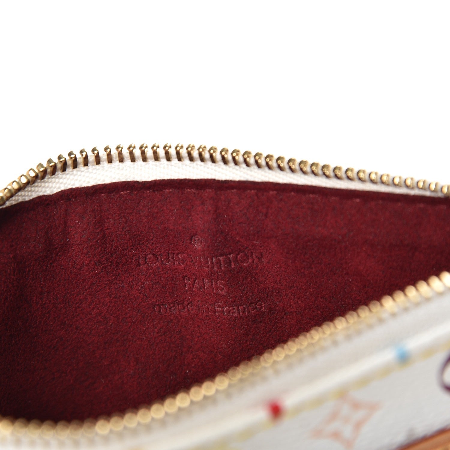 Louis Vuitton Monogram Multicolor Pochette Plate MM White 7 of 7