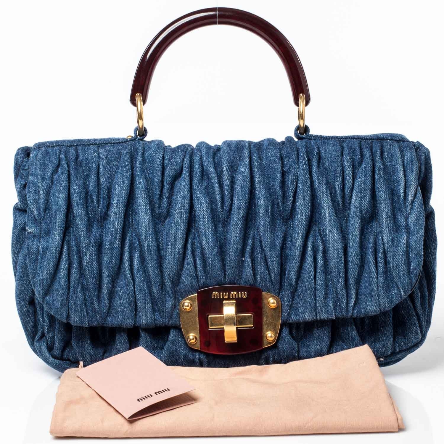 Miu Miu Denim Matelasse 11 of 11