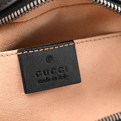 Gucci Calfskin Matelasse Small GG Marmont Camera Bag Black 6 of 10