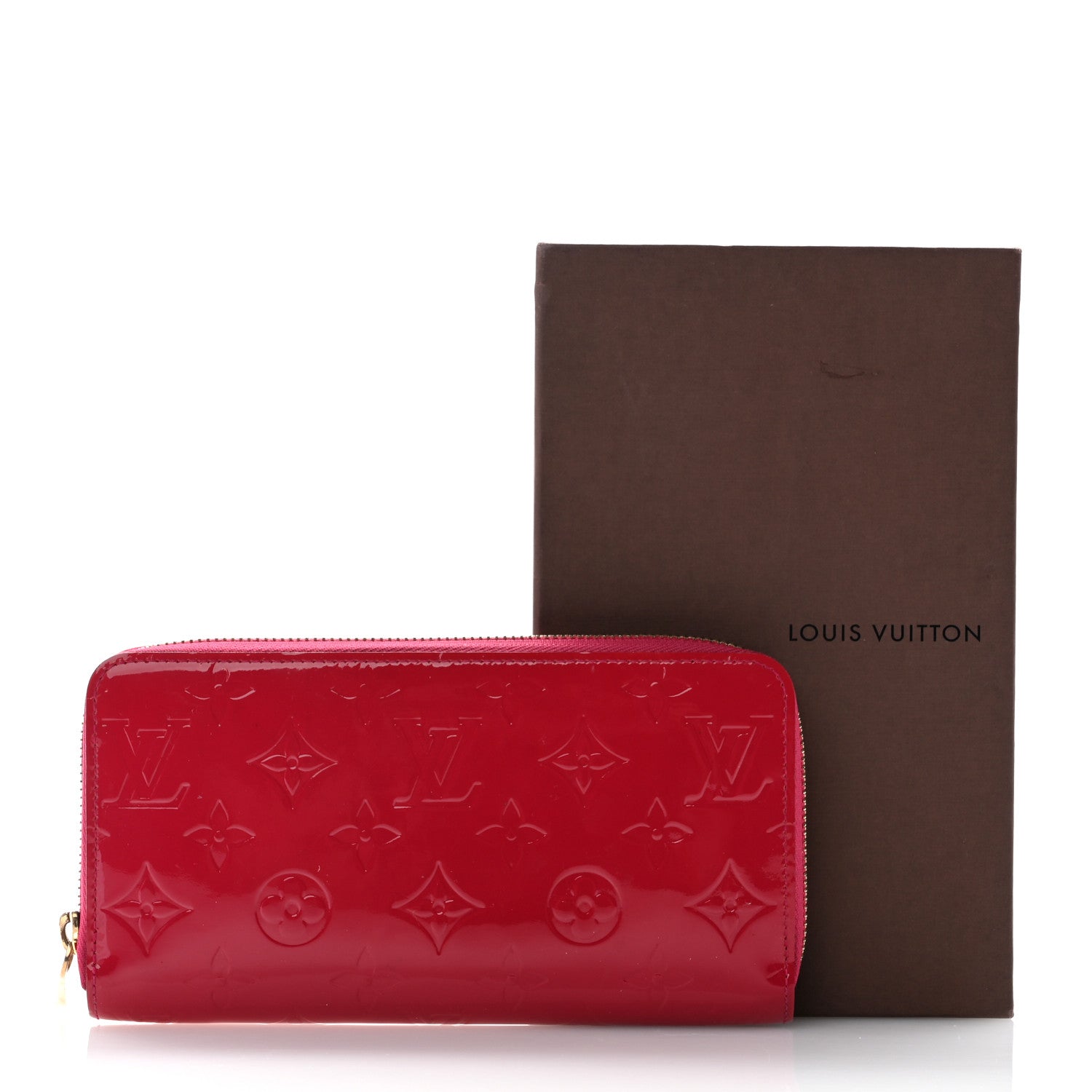 Louis Vuitton Vernis Zippy Wallet Fuchsia 12 of 12