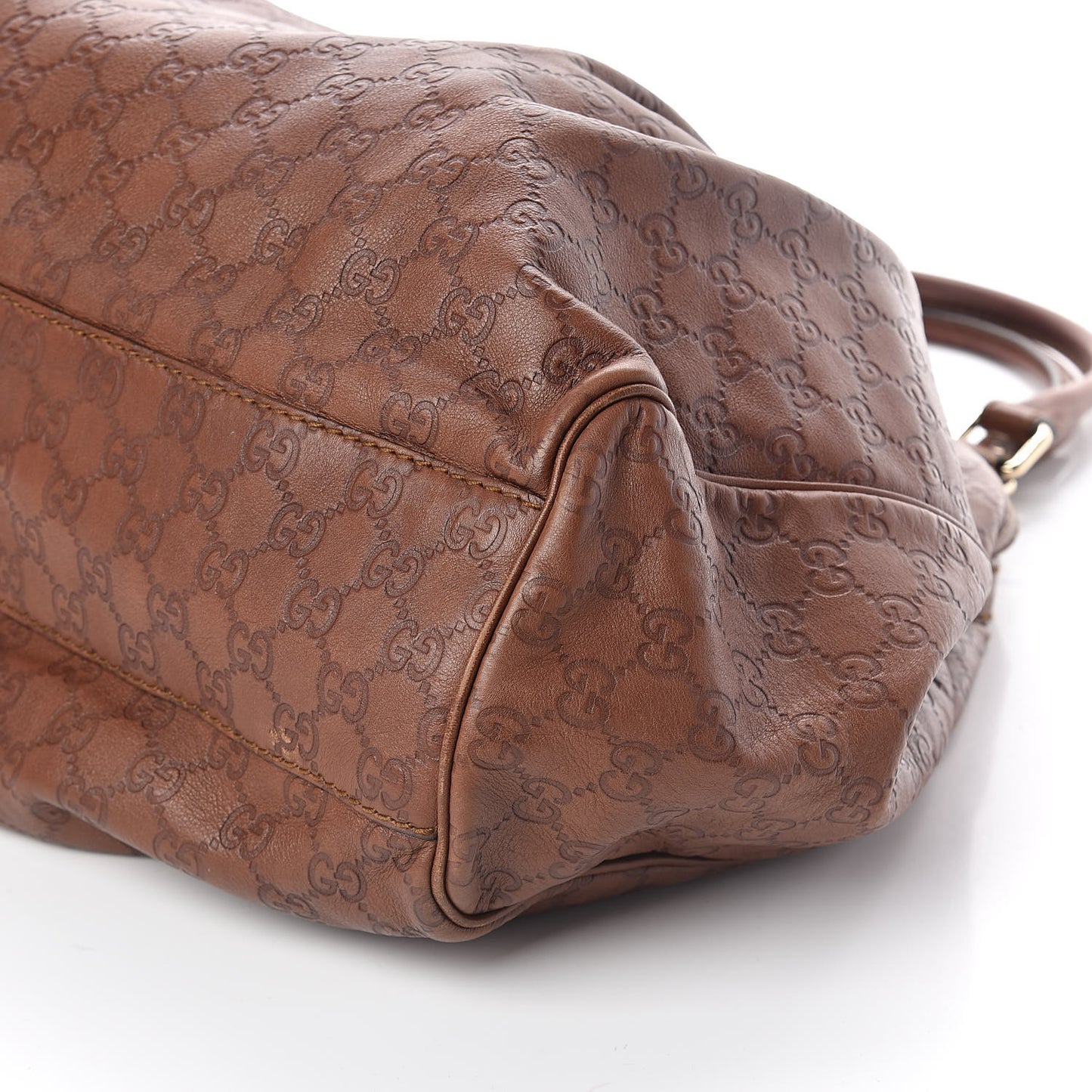 Guccissima Large Sukey Tote Brown