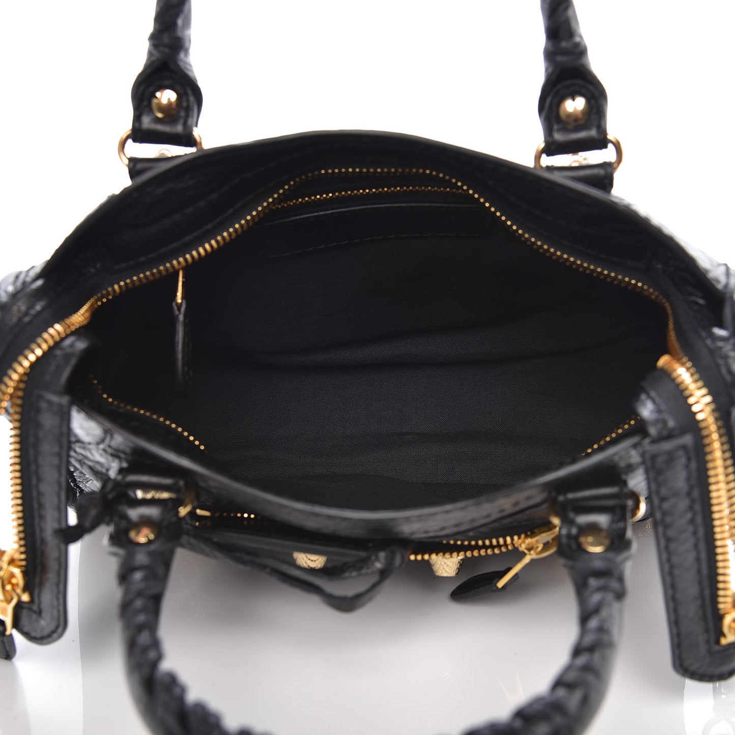 Agneau Giant 12 Gold Hardware Mini City Black