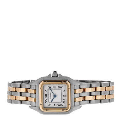 Cartier Stainless Steel 18K Yellow Gold 22mm Panthere Quartz Watch 2 of 5