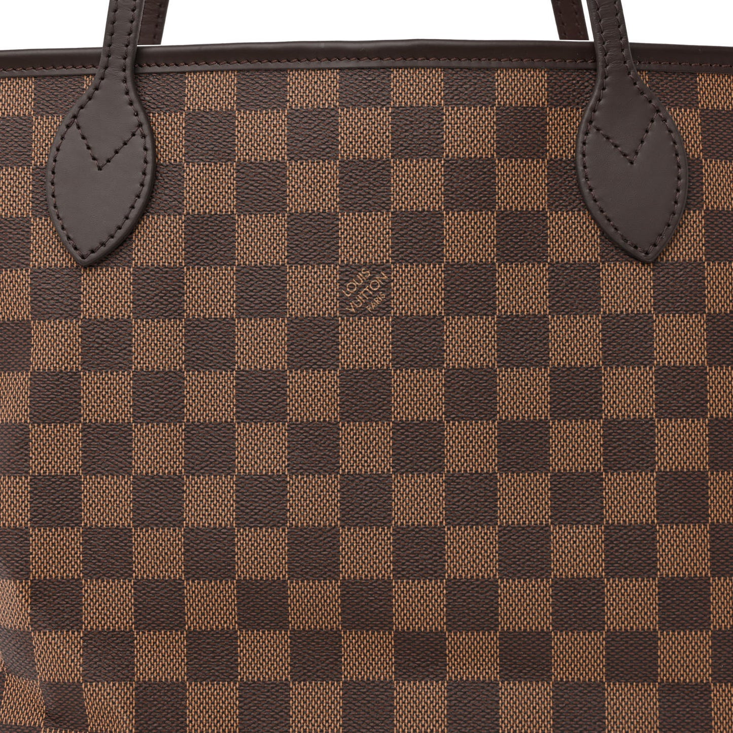 Damier Ebene Neo Neverfull MM Rose Ballerine