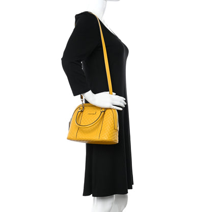 Gucci Soft Microguccissima Mini Dome Bag New Buttercup 2 of 11