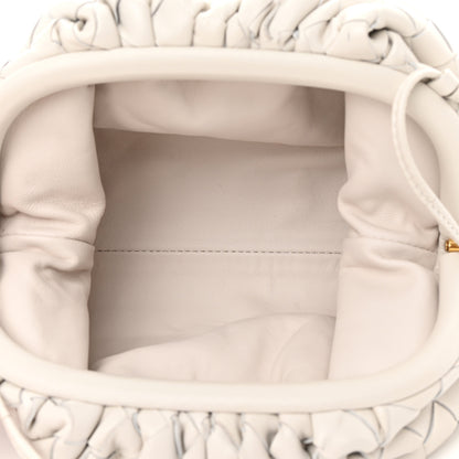 Bottega Veneta Nappa Intrecciato The Mini Pouch Chalk 6 of 12
