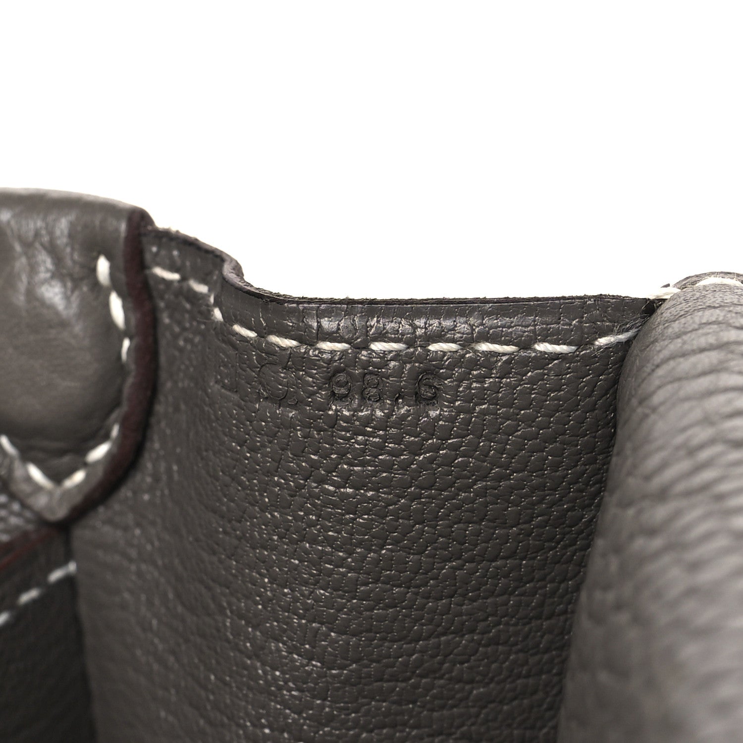 Hermes Taurillon Clemence Sac Roulis 23 Etain 7 of 9