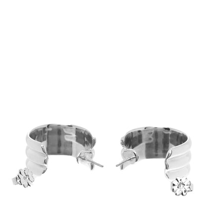 Tiffany Sterling Silver Small Hoop Earrings 3 of 5