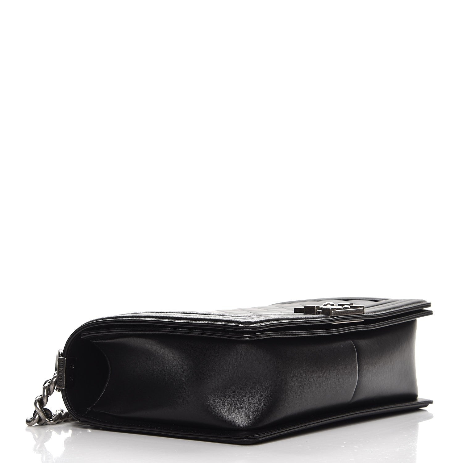 Chanel Lambskin Quilted New Medium Boy Flap Black 4 of 8