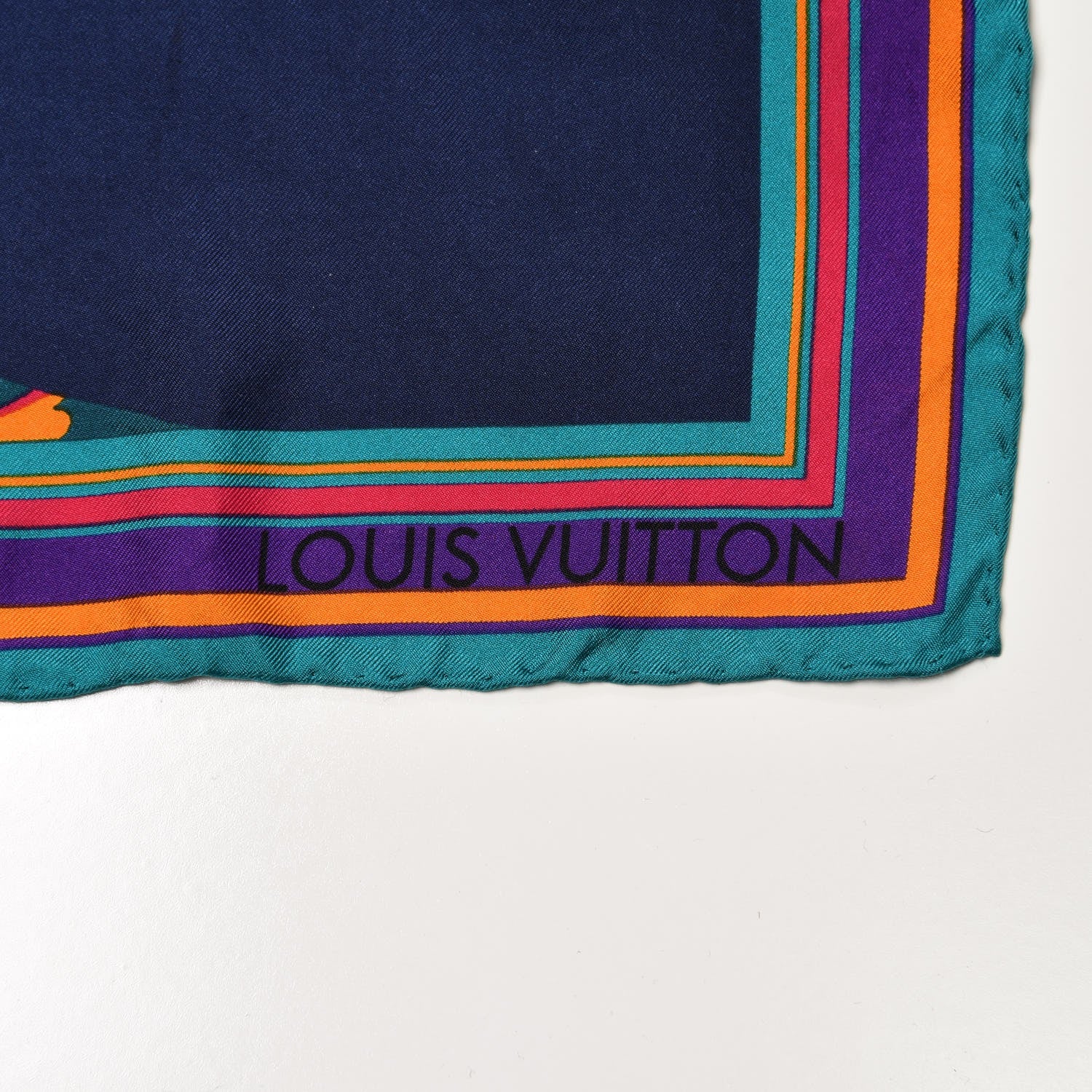Louis Vuitton Silk Leopard Giraffe Scarf 3 of 3