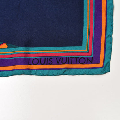 Louis Vuitton Silk Leopard Giraffe Scarf 3 of 3