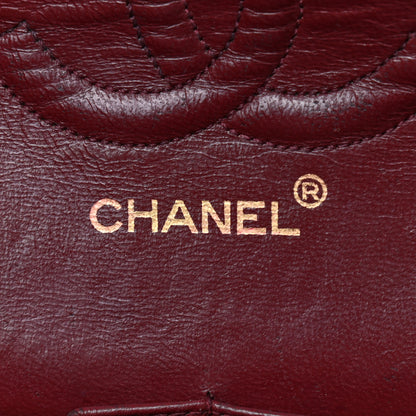 Chanel Lambskin Quilted Medium Double Flap Black 6 of 11